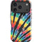 Liquid Blue Tie Dye - Rainbow iPhone 17 Pro Impact Case