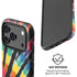Liquid Blue Tie Dye - Rainbow iPhone 17 Pro Magsafe Impact Case