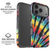 Liquid Blue Tie Dye - Rainbow iPhone 17 Pro Magsafe Impact Case