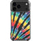 Liquid Blue Tie Dye - Rainbow iPhone 17 Pro Max Clear Case