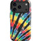 Liquid Blue Tie Dye - Rainbow iPhone 17 Pro Max Magsafe Impact Case