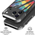 Liquid Blue Tie Dye - Rainbow iPhone 18 Pro Clear Case