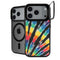 Liquid Blue Tie Dye - Rainbow iPhone 18 Pro Kickstand Case