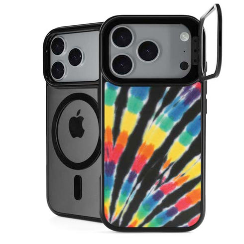 Liquid Blue Tie Dye - Rainbow iPhone 18 Pro Max Kickstand Case