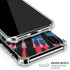 Liquid Blue Tie Dye - Rainbow iPhone X/XS Clear Case