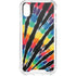 Liquid Blue Tie Dye - Rainbow iPhone XS Clear Case