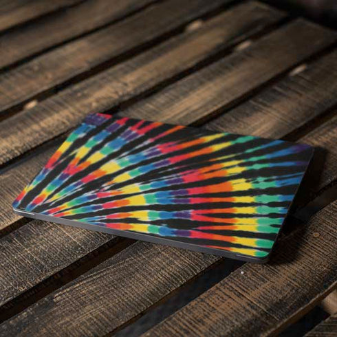 Liquid Blue Tie Dye - Rainbow Apple MacBook Air Skin