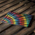 Liquid Blue Tie Dye - Rainbow Apple MacBook Air Skin