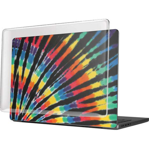 Liquid Blue Tie Dye - Rainbow MacBook Pro 14in (2021-24) Case plus Skin