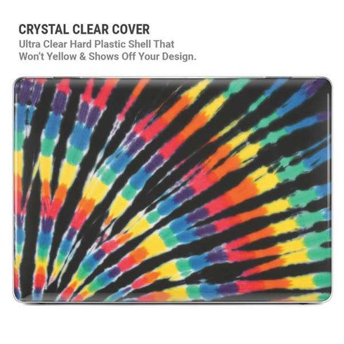 Liquid Blue Tie Dye - Rainbow MacBook Pro 14in (2021-24) Case plus Skin