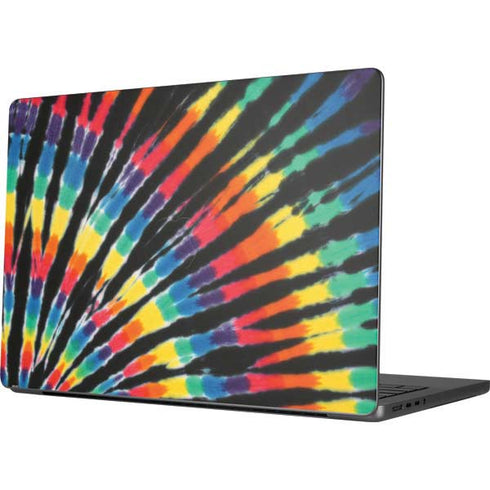 Liquid Blue Tie Dye - Rainbow Apple MacBook Pro 14-inch Skin
