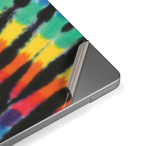 Liquid Blue Tie Dye - Rainbow Apple MacBook Pro 14-inch Skin