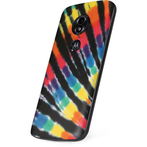 Liquid Blue Tie Dye - Rainbow Moto E5 Play Skin
