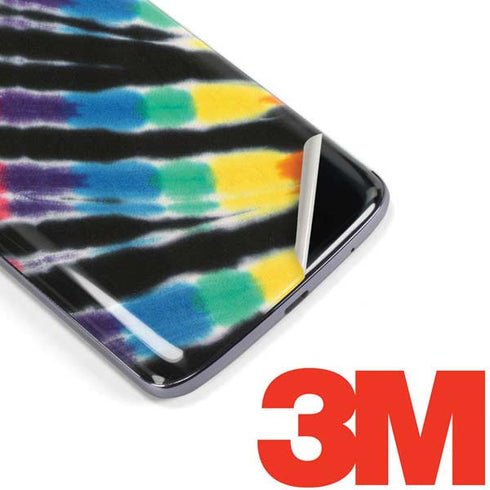 Liquid Blue Tie Dye - Rainbow Moto E5 Plus Skin