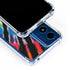 Liquid Blue Tie Dye - Rainbow Moto G 5G (2024) Clear Case