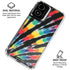 Liquid Blue Tie Dye - Rainbow Moto G Power 5G (2024) Clear Case