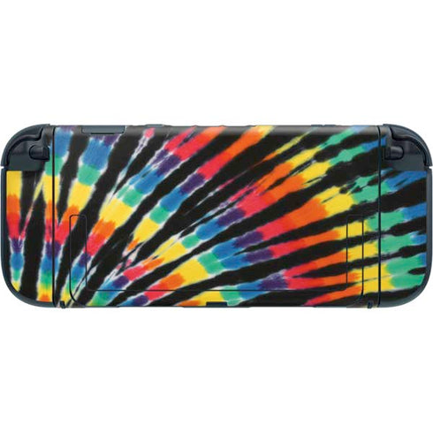 Liquid Blue Tie Dye - Rainbow Nintendo Switch 2 (2025) with Joy-Con Skin