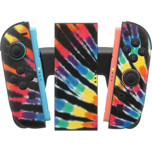 Liquid Blue Tie Dye - Rainbow Nintendo Switch 2 (2025) Joy-Con Controller Skin