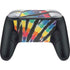 Liquid Blue Tie Dye - Rainbow Nintendo Switch 2 (2025) Pro Controller Skin