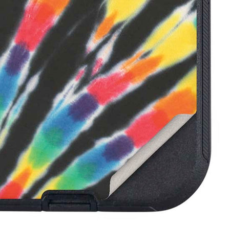Liquid Blue Tie Dye - Rainbow Otterbox Defender iPhone Skin