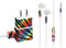 Liquid Blue Tie Dye - Rainbow Phone Charger Skin