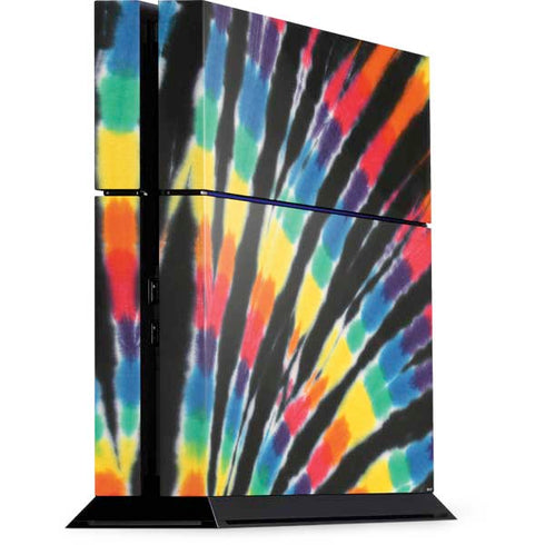 Liquid Blue Tie Dye - Rainbow PlayStation PS4 Skins