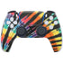 Liquid Blue Tie Dye - Rainbow PlayStation PS5 Skins