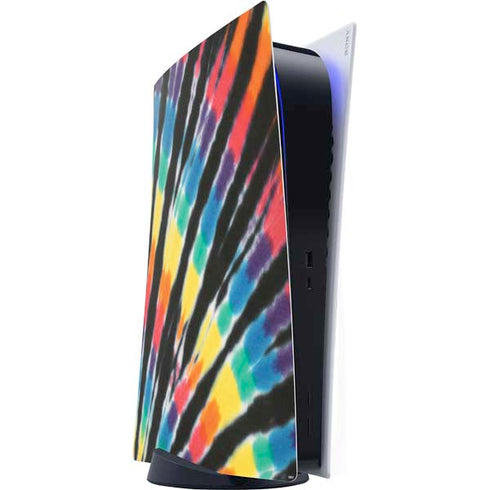 Liquid Blue Tie Dye - Rainbow PlayStation PS5 Skins