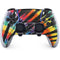 Liquid Blue Tie Dye - Rainbow PS5 DualSense Edge Pro Controller Skin