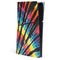 Liquid Blue Tie Dye - Rainbow PS5 Slim Digital Edition Console Skin