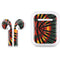 Liquid Blue Tie Dye - Rasta Apple AirPods Skin