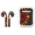 Liquid Blue Tie Dye - Rasta Apple AirPods Skin