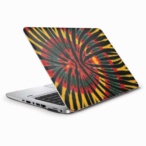 Liquid Blue Tie Dye - Rasta HP Elitebook Skin