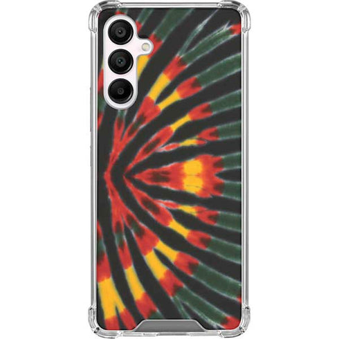 Liquid Blue Tie Dye - Rasta Galaxy A16 5G Clear Case