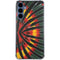 Liquid Blue Tie Dye - Rasta Galaxy A35 5G Clear Case