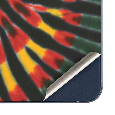 Liquid Blue Tie Dye - Rasta Galaxy A35 5G Skin