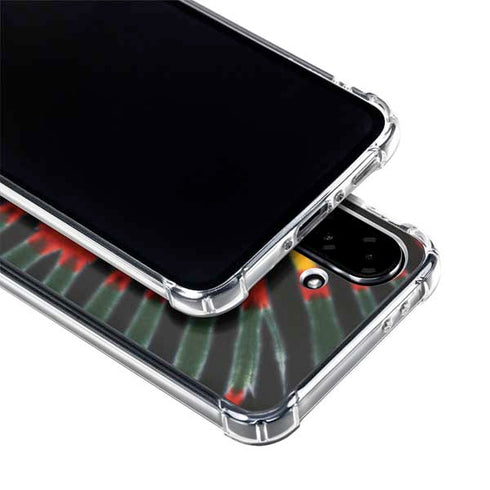 Liquid Blue Tie Dye - Rasta Galaxy A36 5G Clear Case