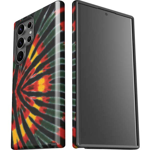 Liquid Blue Tie Dye - Rasta Galaxy S23 Ultra Pro Case