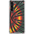 Liquid Blue Tie Dye - Rasta Galaxy S24 FE Clear Case