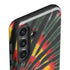 Liquid Blue Tie Dye - Rasta Galaxy S25 Impact Case