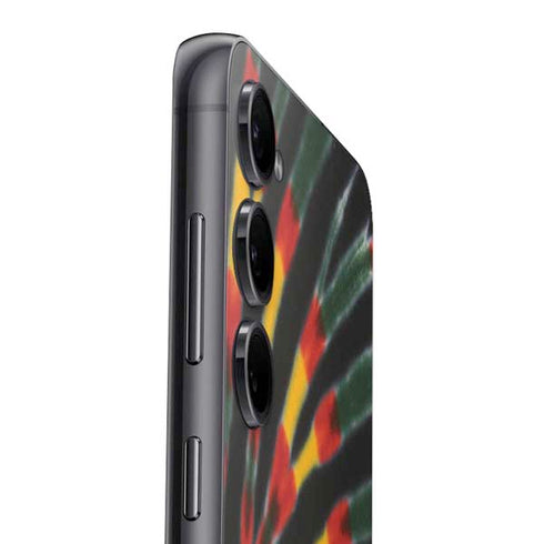 Liquid Blue Tie Dye - Rasta Galaxy S25 Plus Skin