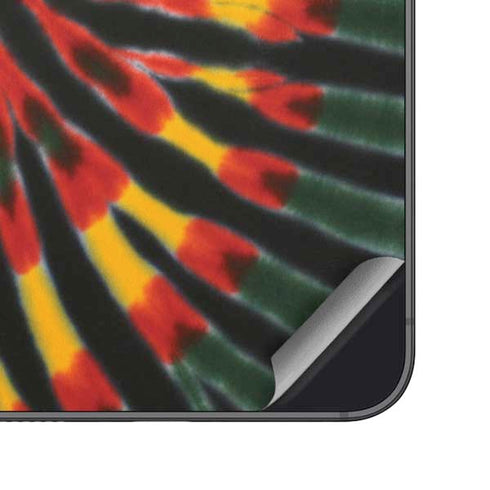 Liquid Blue Tie Dye - Rasta Galaxy S24 Plus Skin