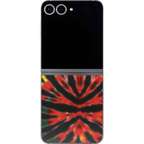Liquid Blue Tie Dye - Rasta Galaxy Z Flip6 Skin