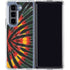 Liquid Blue Tie Dye - Rasta Galaxy Z Fold5 5G Clear Case