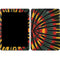 Liquid Blue Tie Dye - Rasta iPad Skins
