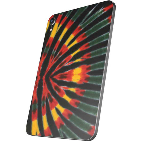 Liquid Blue Tie Dye - Rasta Apple iPad Mini Skin