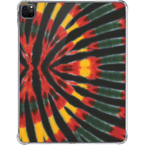 Liquid Blue Tie Dye - Rasta iPad Pro 11in (2024) Clear Case