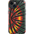 Liquid Blue Tie Dye - Rasta iPhone 15 Impact Case