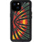 Liquid Blue Tie Dye - Rasta iPhone 15 Plus Waterproof Case