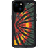 Liquid Blue Tie Dye - Rasta iPhone 15 Plus Waterproof Case